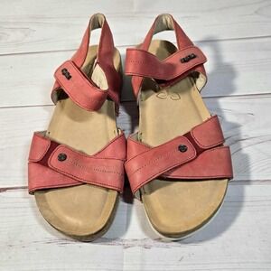 Fly‎ Flo - Coral Strapy Sandals Comfort Walking Casual Shoes - Womens 7.5